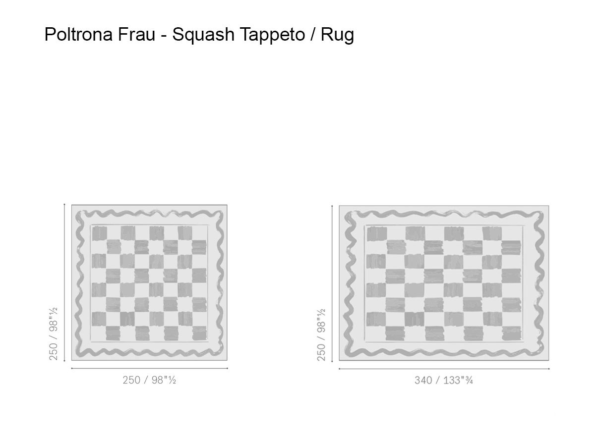 Poltrona Frau Squash Rug