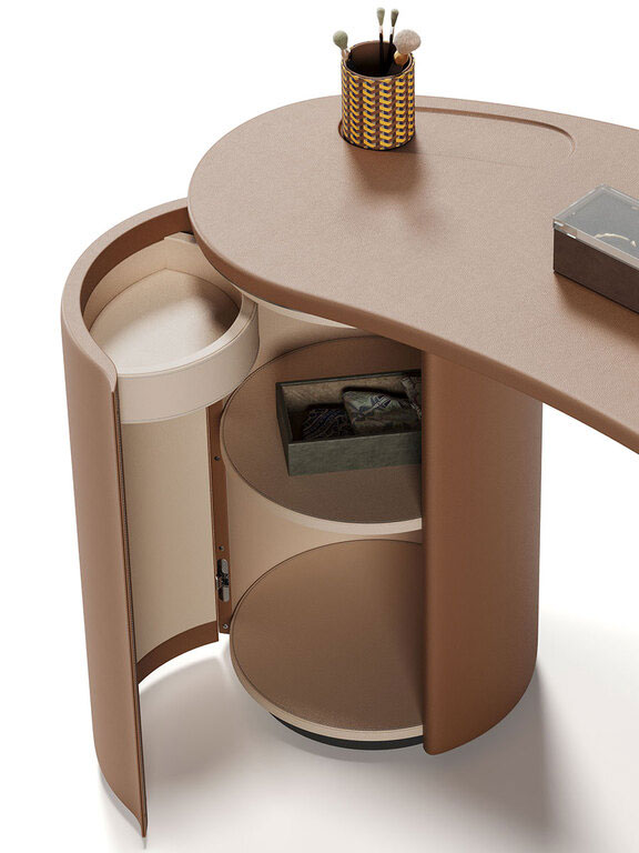 Poltrona Frau Stockn Roll Vanity Table
