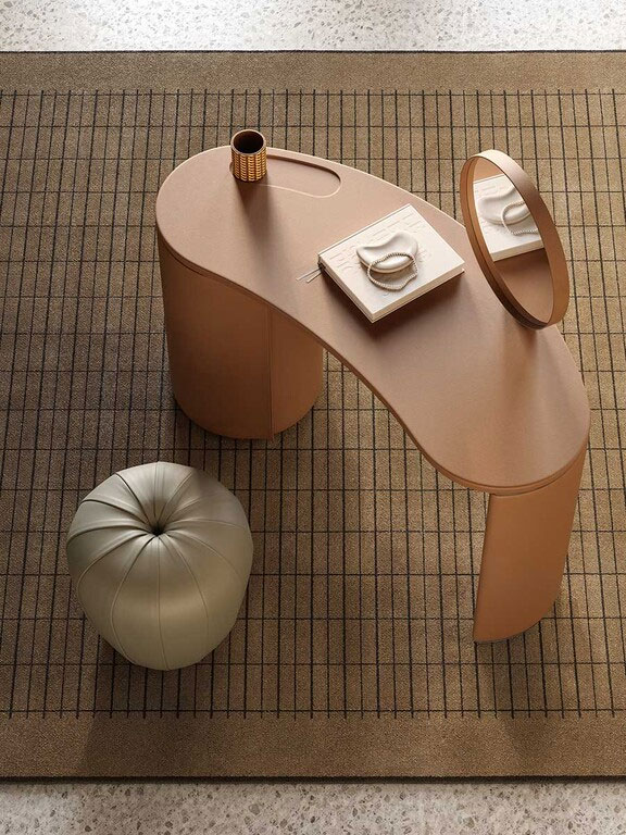 Poltrona Frau Stockn Roll Vanity Table