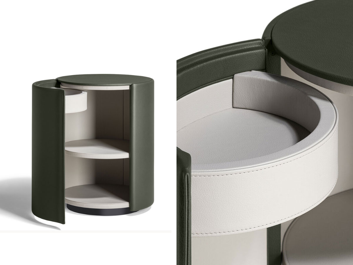 Poltrona Frau Stockn Roll Night Table