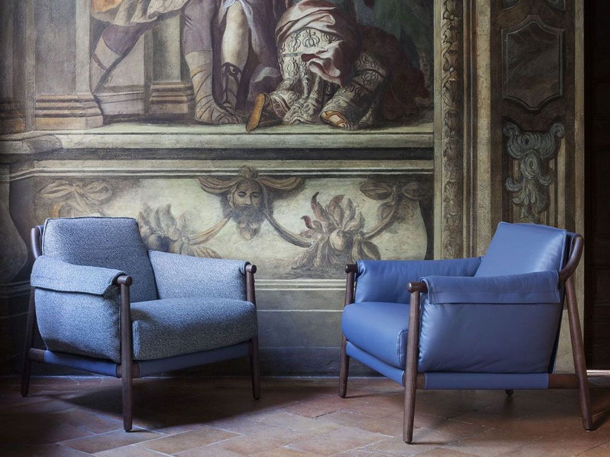 Poltrona Frau Times Lounge Armchair