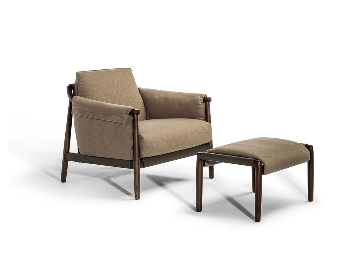 Poltrona Frau Times Lounge Armchair