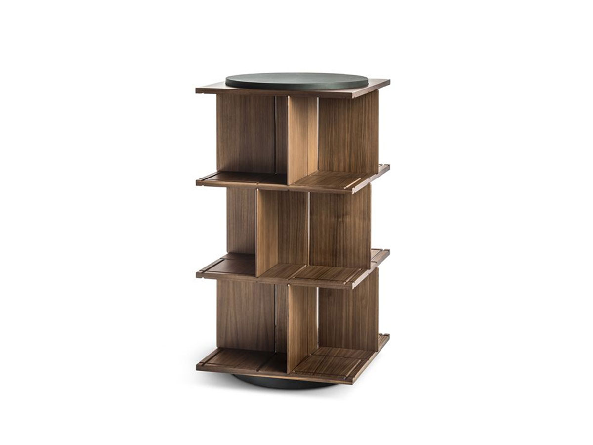 Poltrona Frau Turner Swivel Bookcase