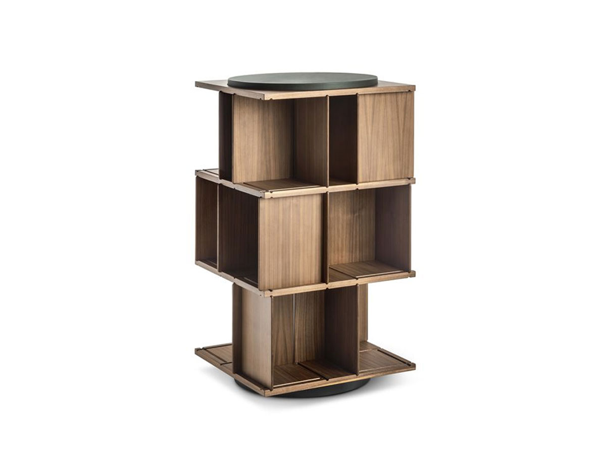 Poltrona Frau Turner Swivel Bookcase