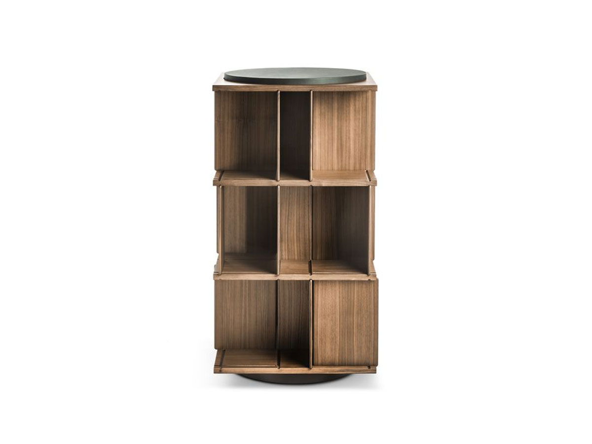 Poltrona Frau Turner Swivel Bookcase