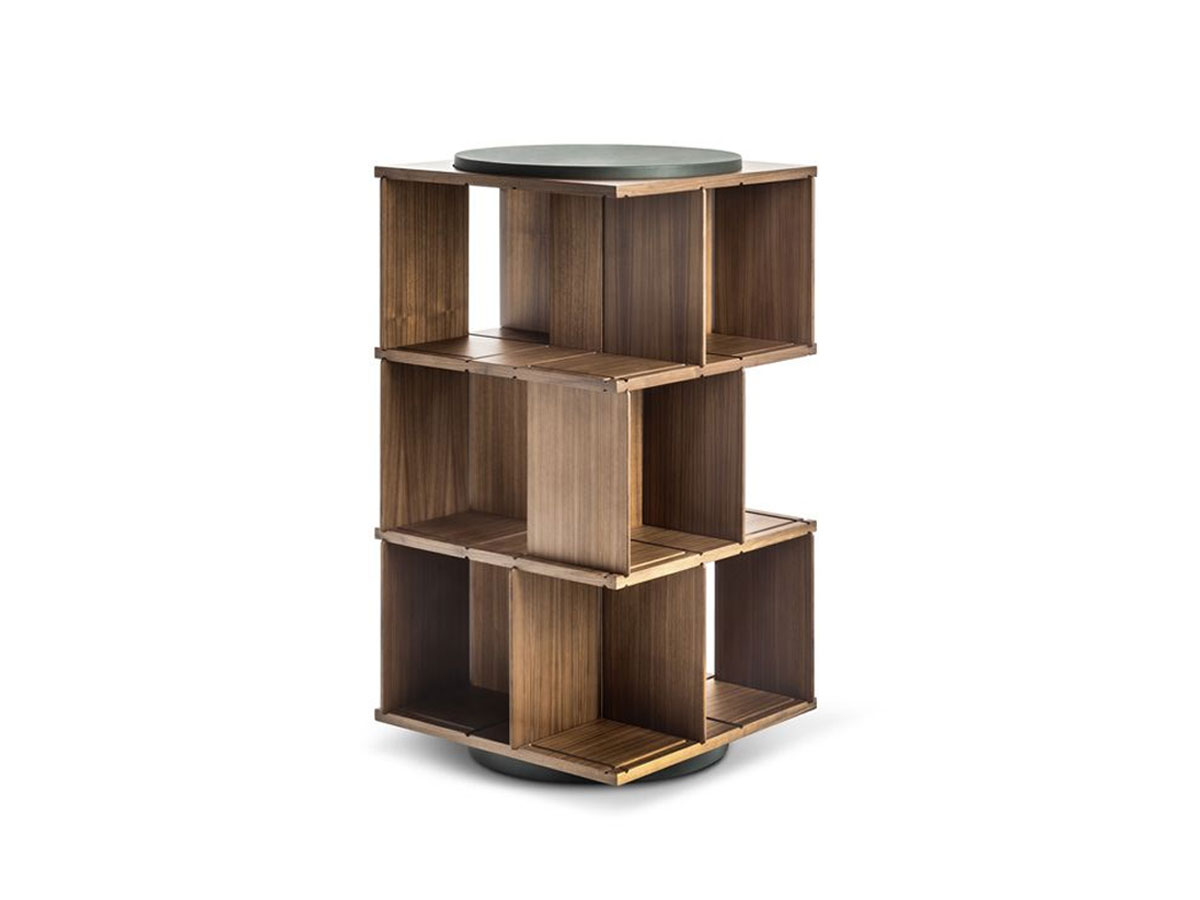 Poltrona Frau Turner Swivel Bookcase