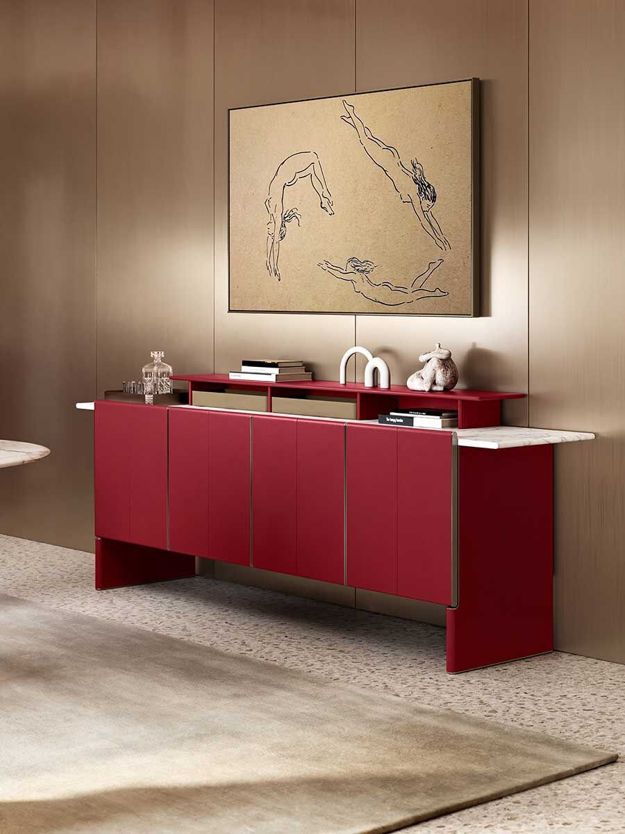 Poltrona Frau Zabriskie Low Sideboard