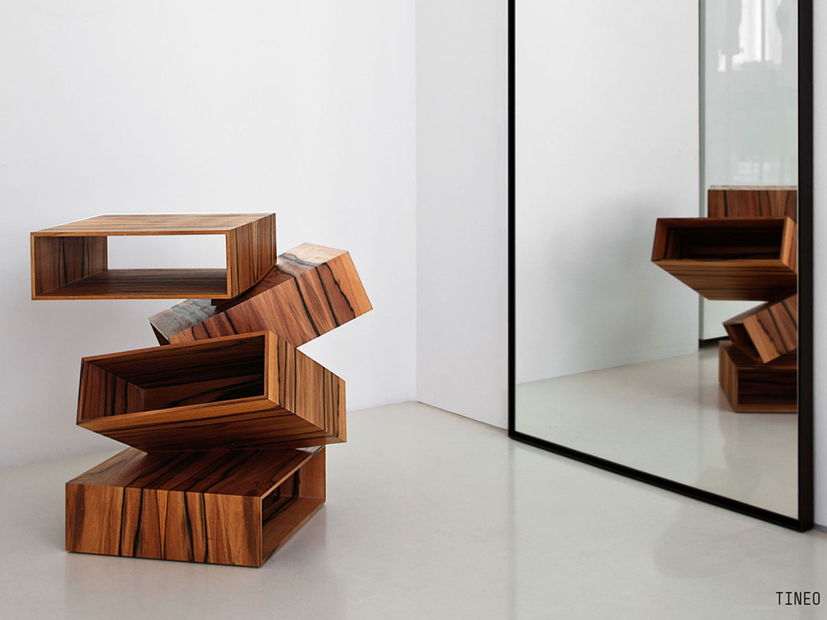 Porro Balancing Boxes Coffee Table Wood