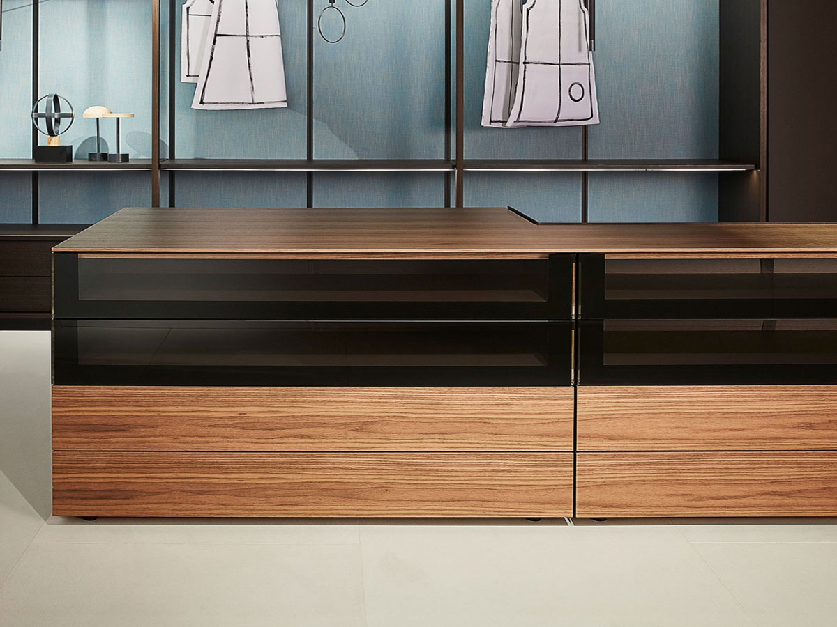 Porro Hub Isola Bifacciale Chest Of Drawers