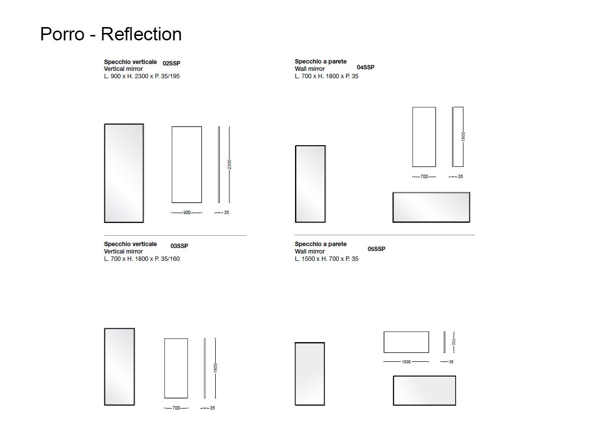 Porro Reflection Mirror