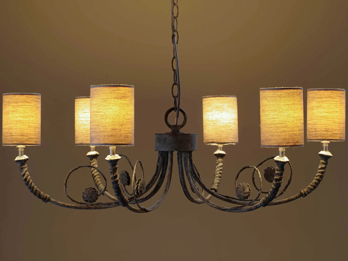 Porta Romana Holbein Chandelier Suspension Lamp