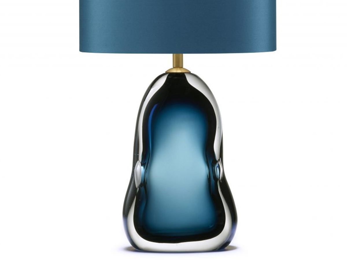 Porta Romana Perfume Bottle Glb26 Table Lamp Azure
