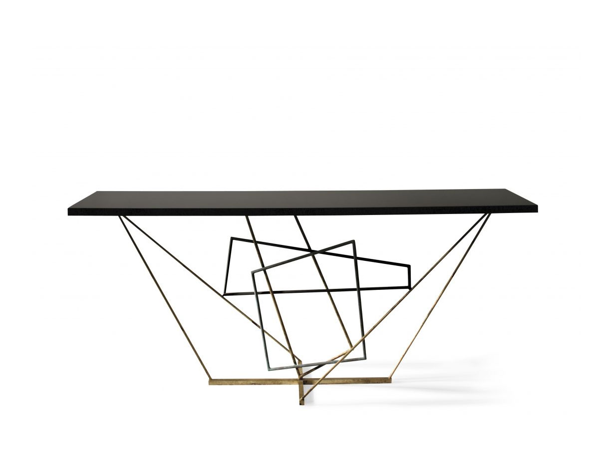 Porta Romana Rhomboid Console Table