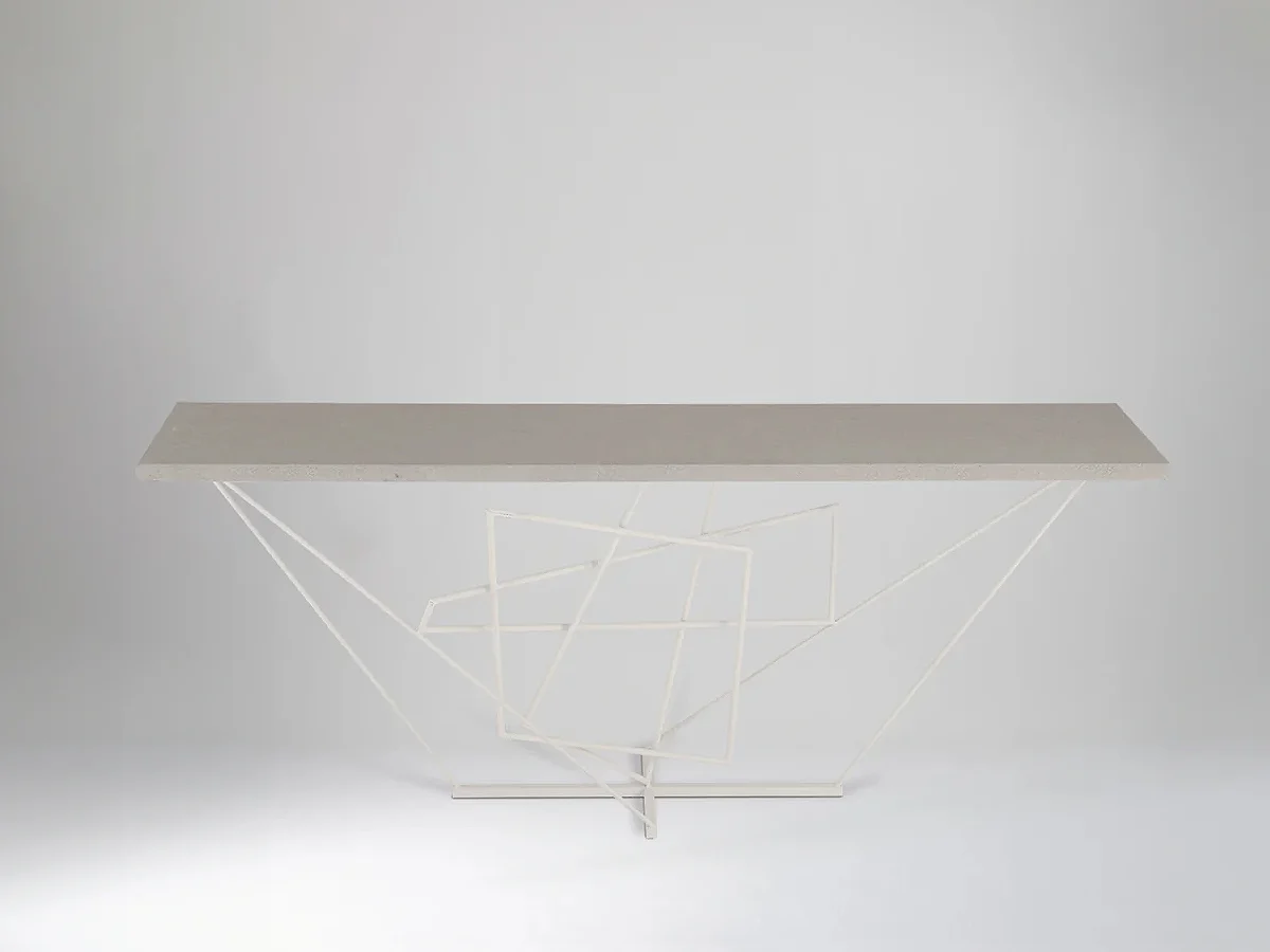 Porta Romana Rhomboid Console Table