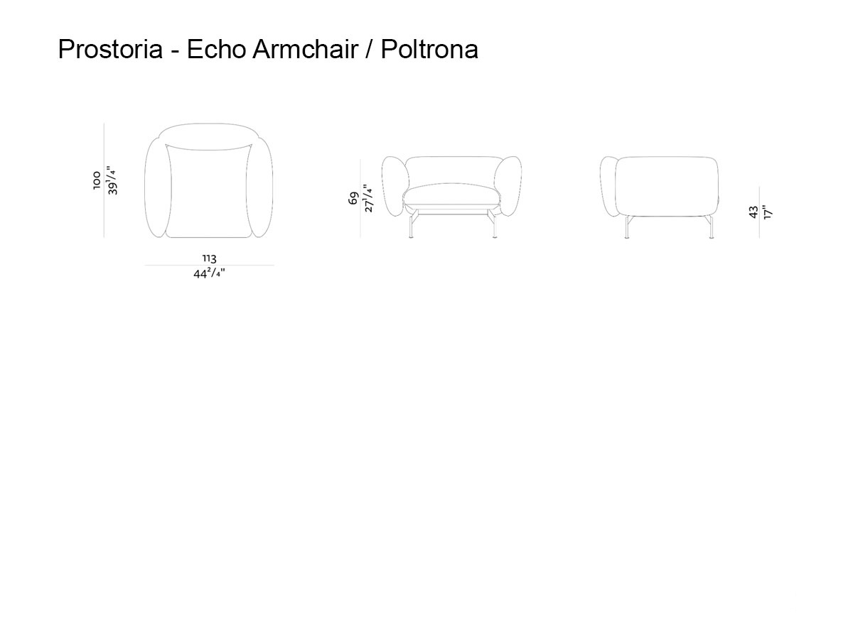 Prostoria Echo Armchair
