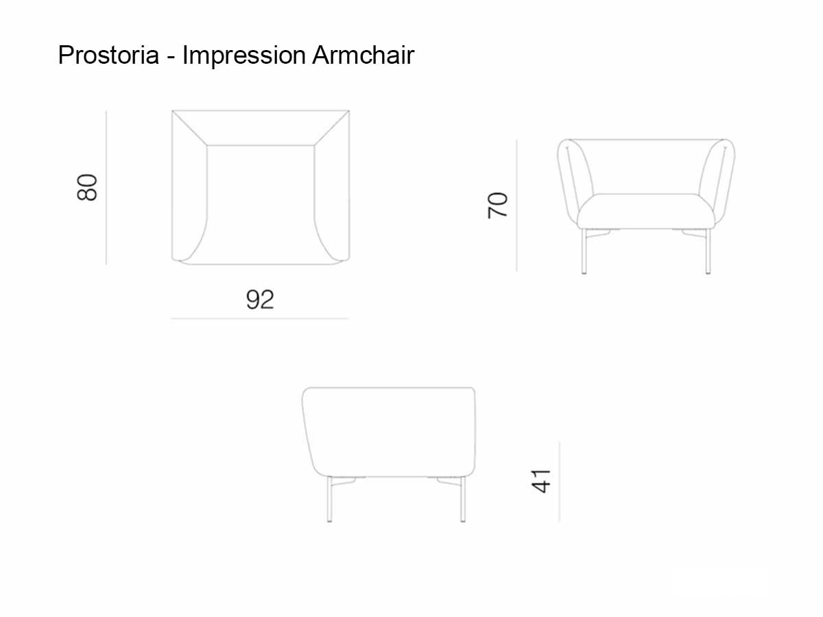 Prostoria Impression Armchair