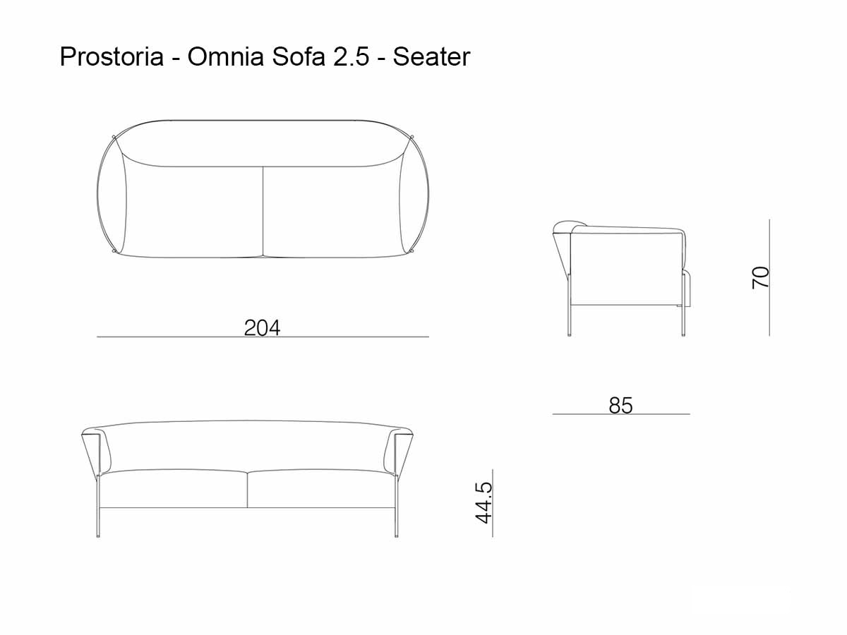 Prostoria Omnia Sofa 25 Seater
