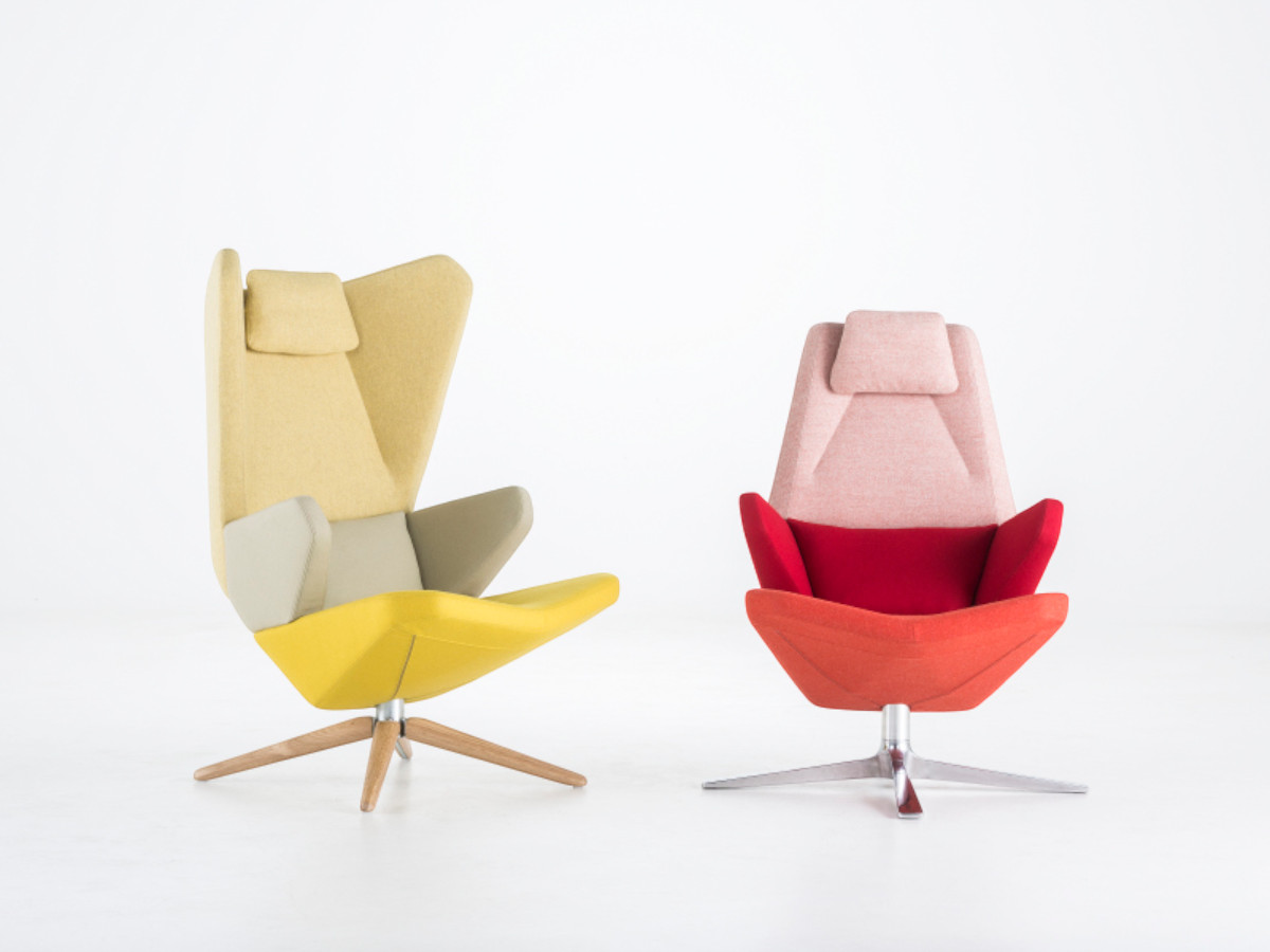 Prostoria Trifidae Armchair With High Backrest