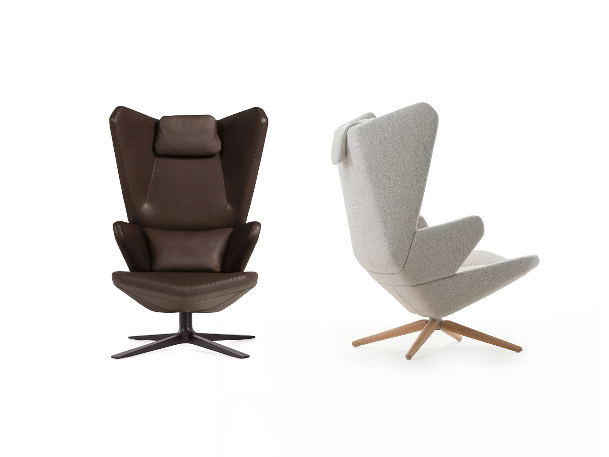 Prostoria Trifidae Armchair With High Backrest