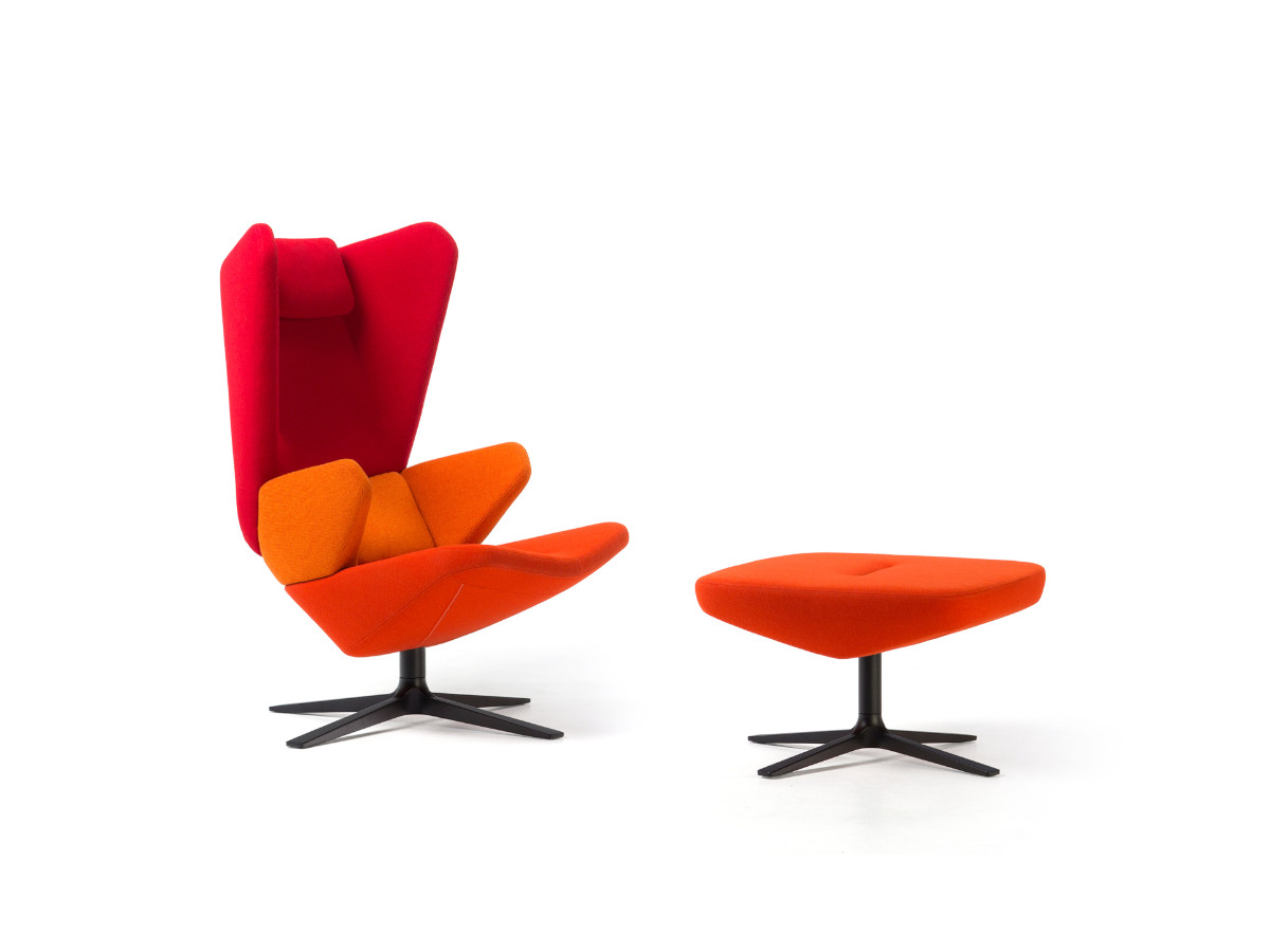 Prostoria Trifidae Armchair With High Backrest