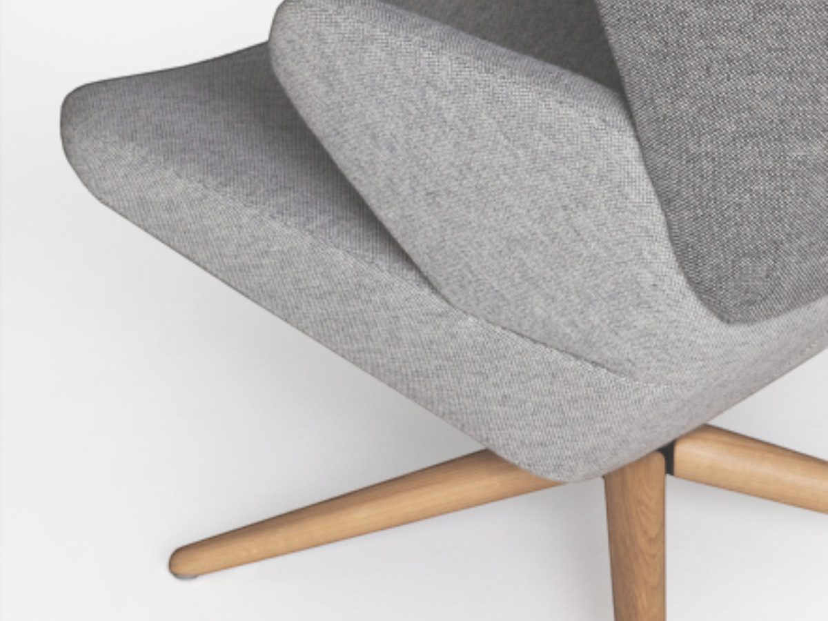 Prostoria Trifidae Armchair With High Backrest
