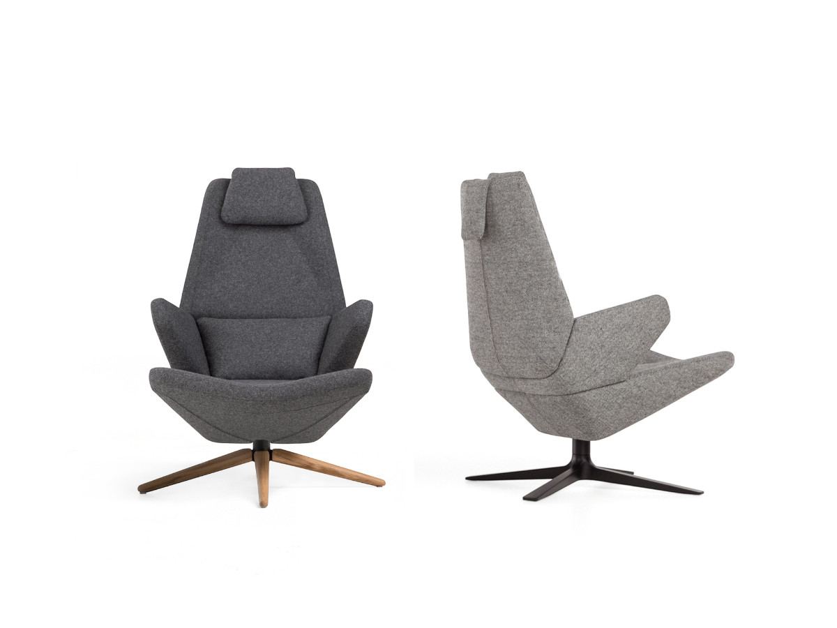 Prostoria Trifidae Armchair With High Backrest