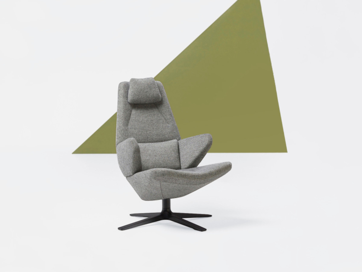 Prostoria Trifidae Armchair With High Backrest
