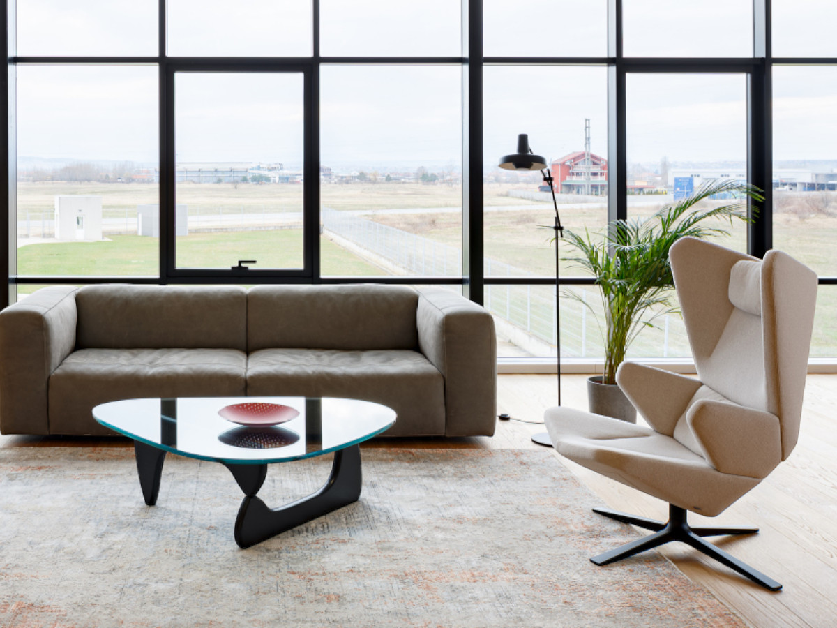 Prostoria Trifidae Armchair With High Backrest