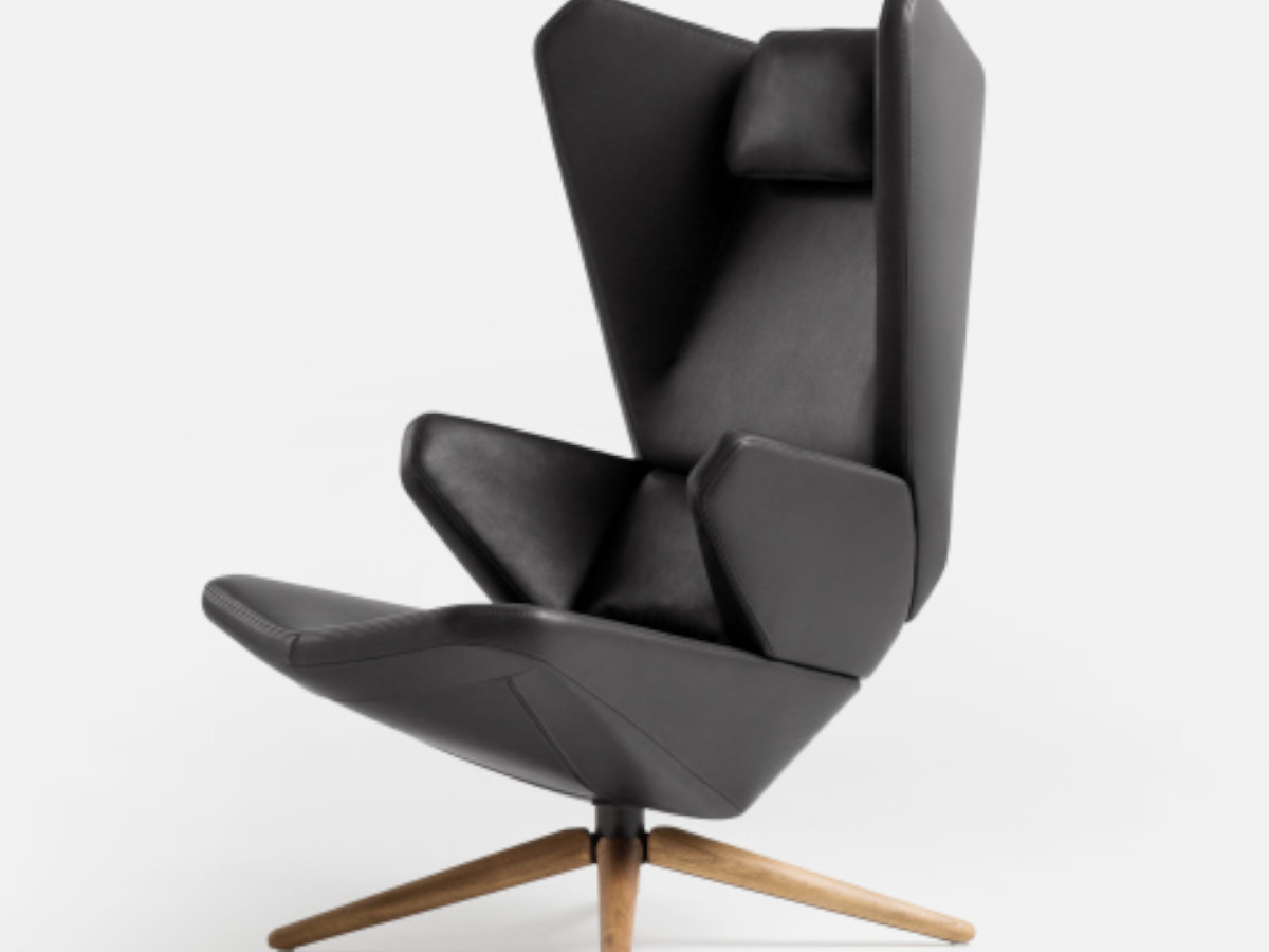 Prostoria Trifidae Armchair With High Backrest