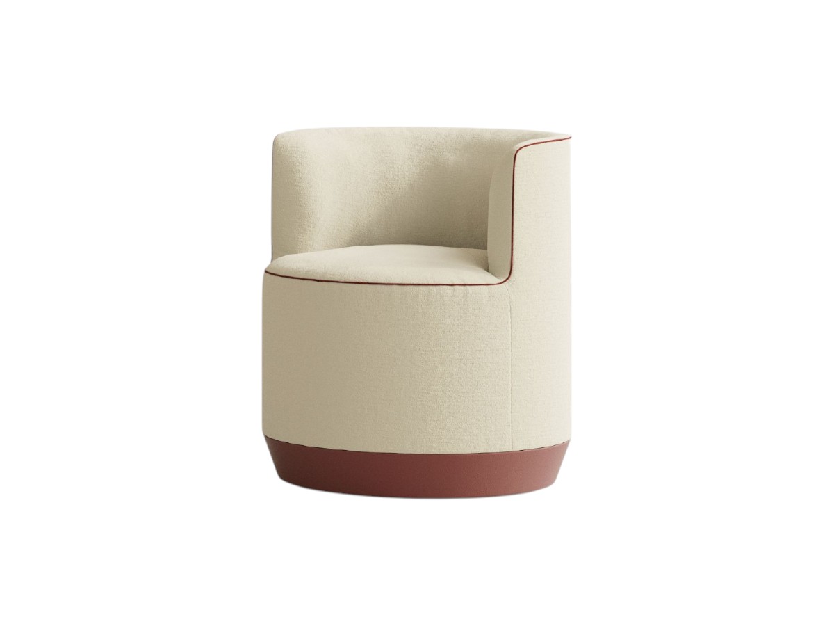 Punt Mobles Cil Chair With Armrests Upholstered