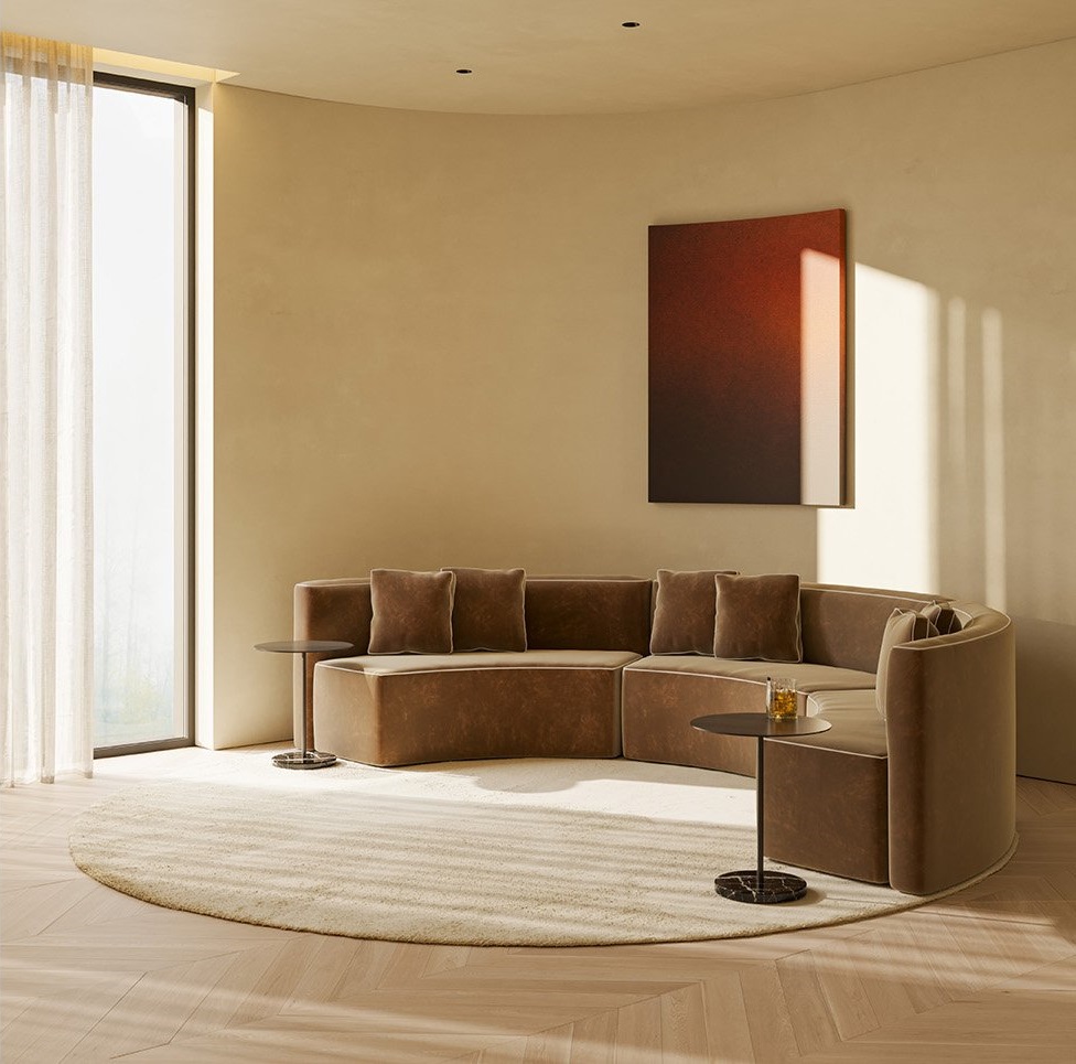 Punt Mobles Corte Bench Modular Sofa Composition 1