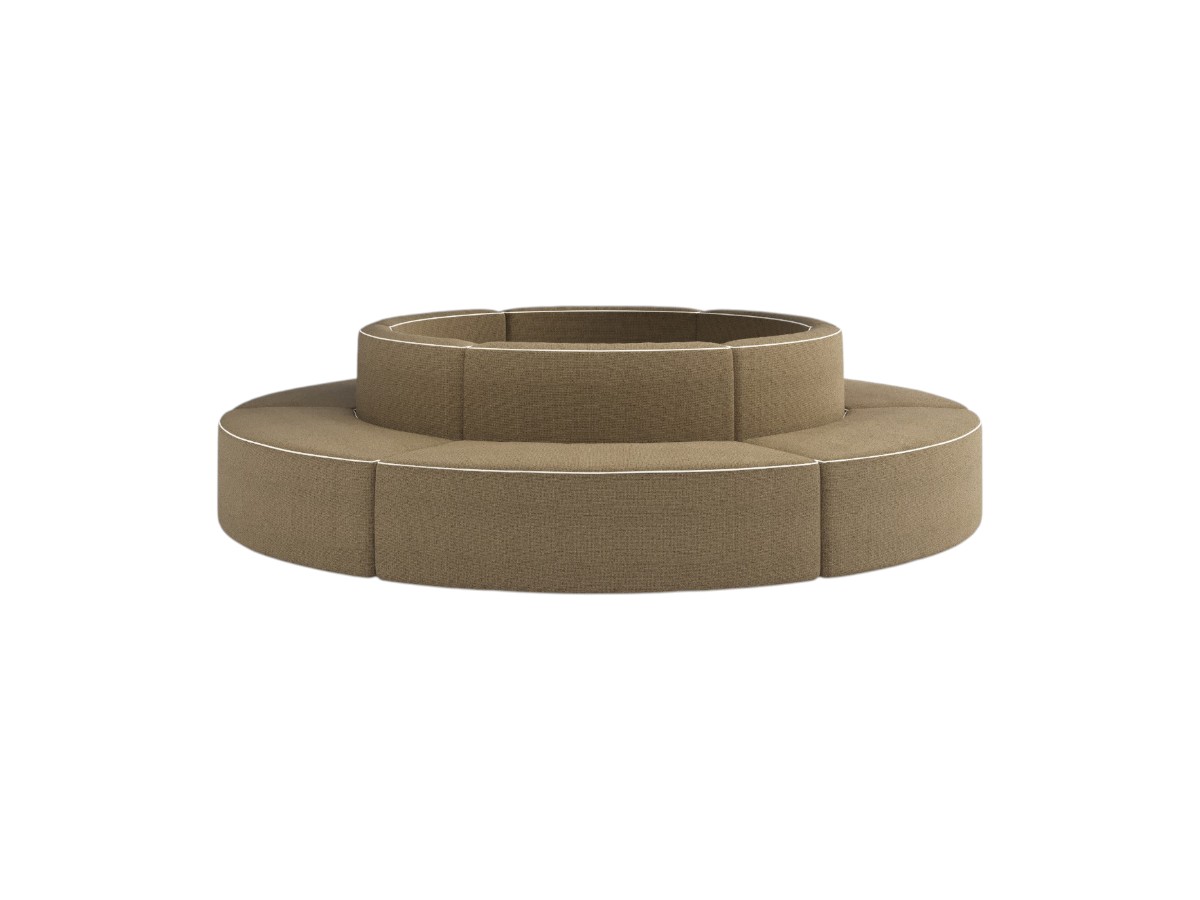 Punt Mobles Corte Bench Modular Sofa Composition 2