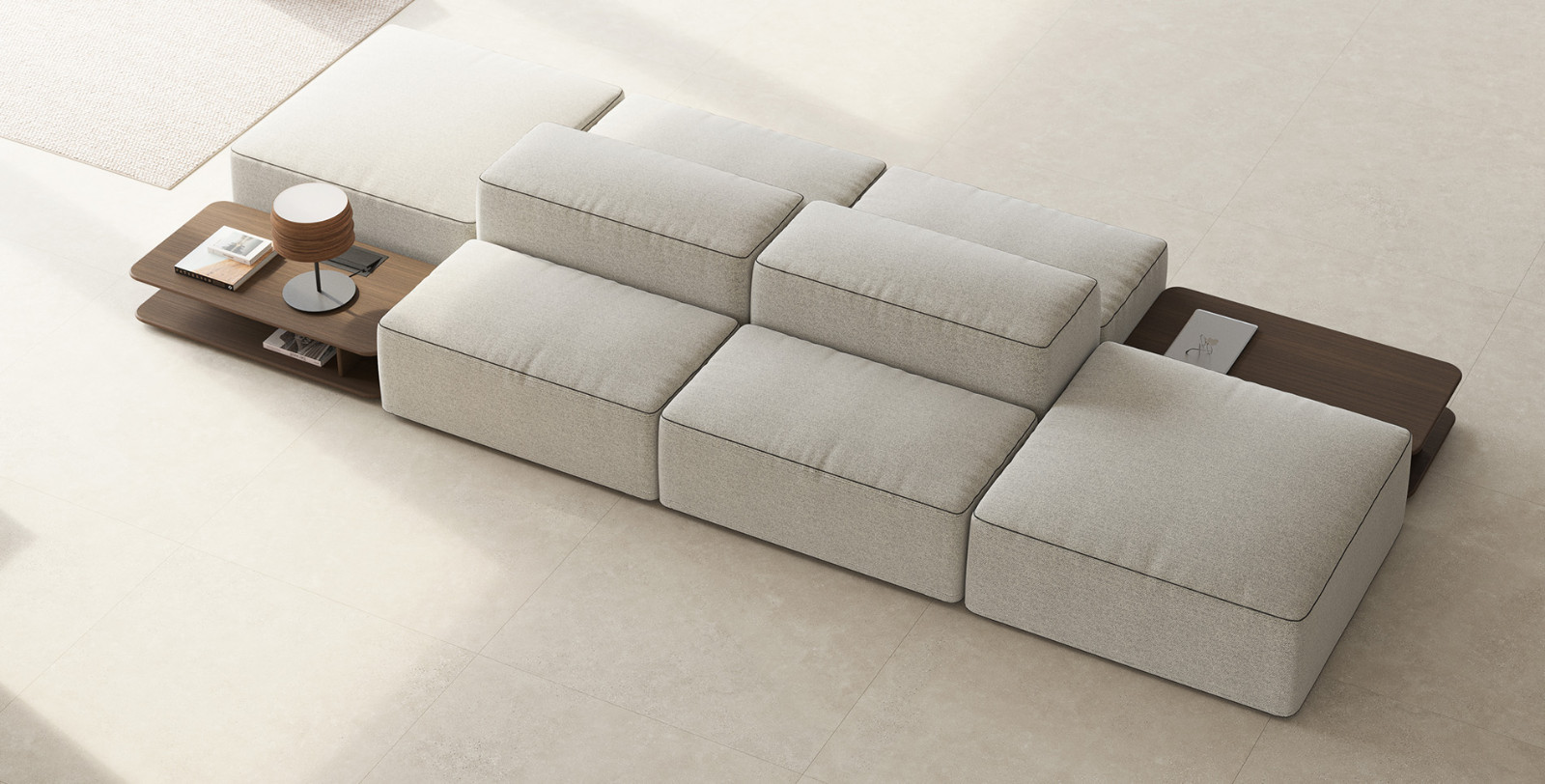 Punt Mobles Corte System Modular Sofa Composition 1