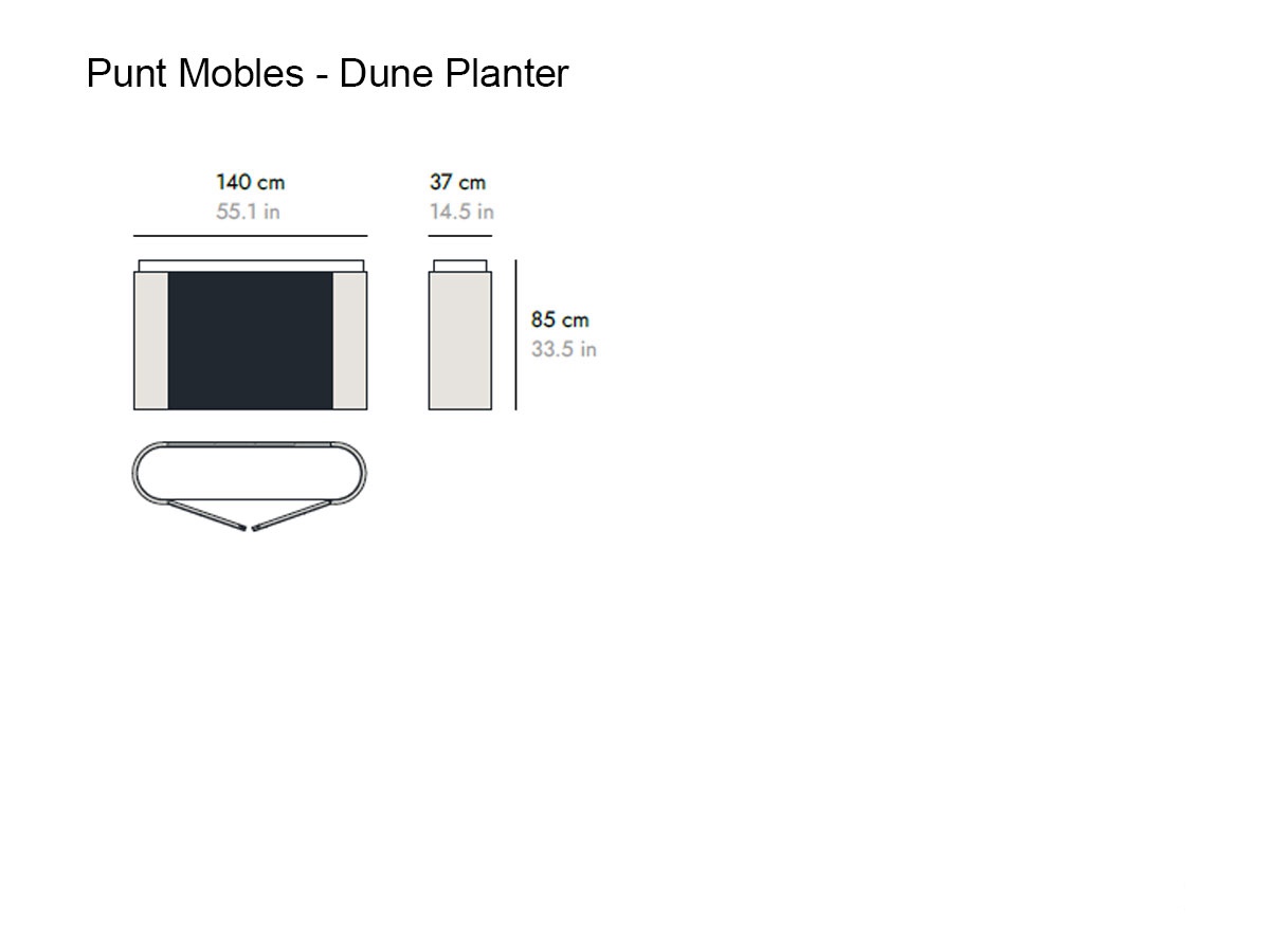 Punt Mobles Dune Planter