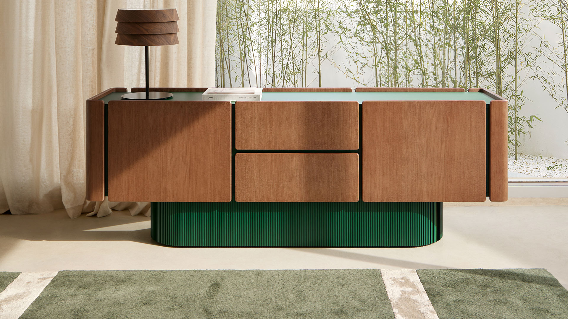 Punt Mobles Dune Sideboard With 4 Doors And 2 Drawers