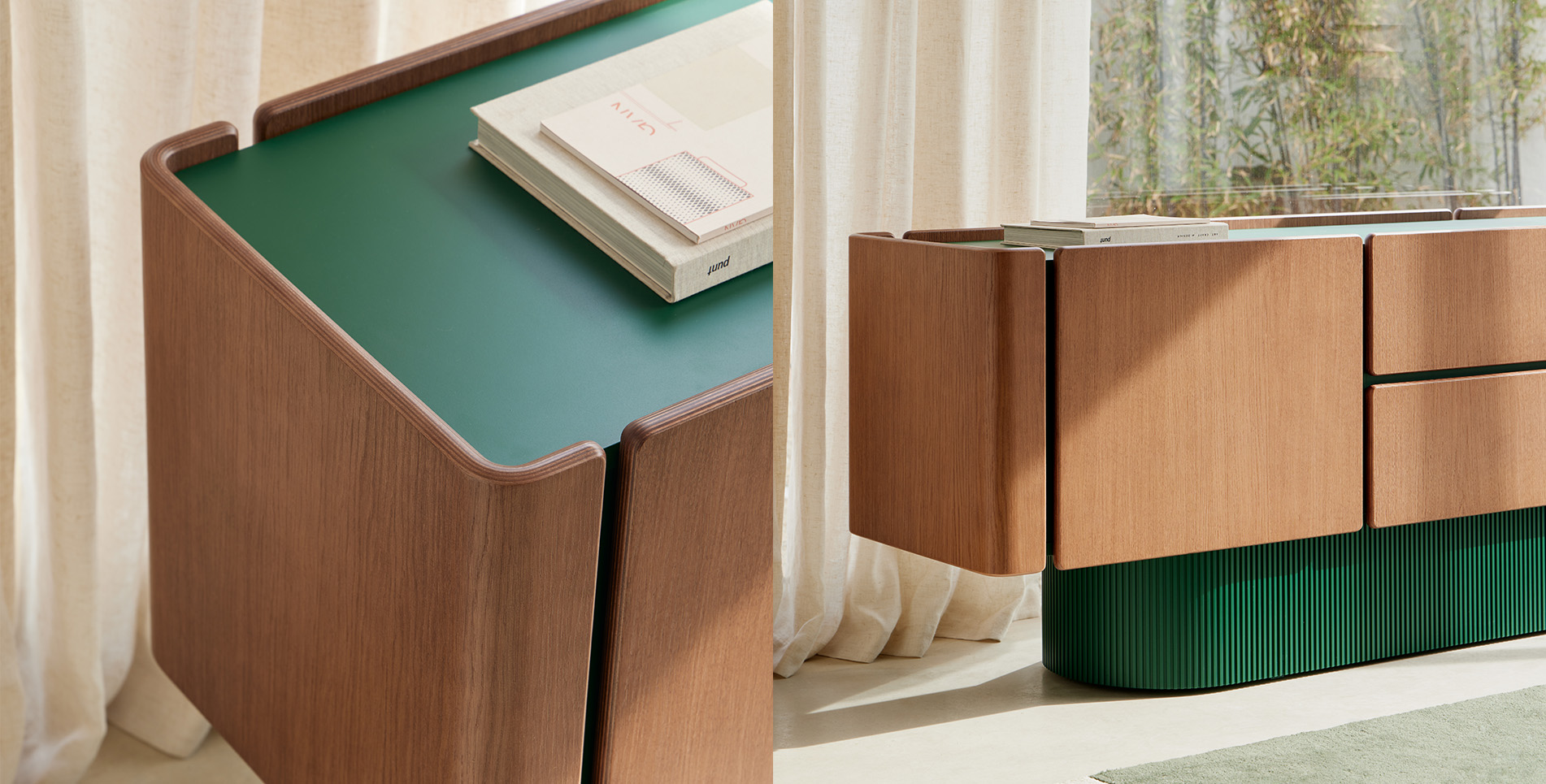 Punt Mobles Dune Sideboard With 4 Doors And 2 Drawers