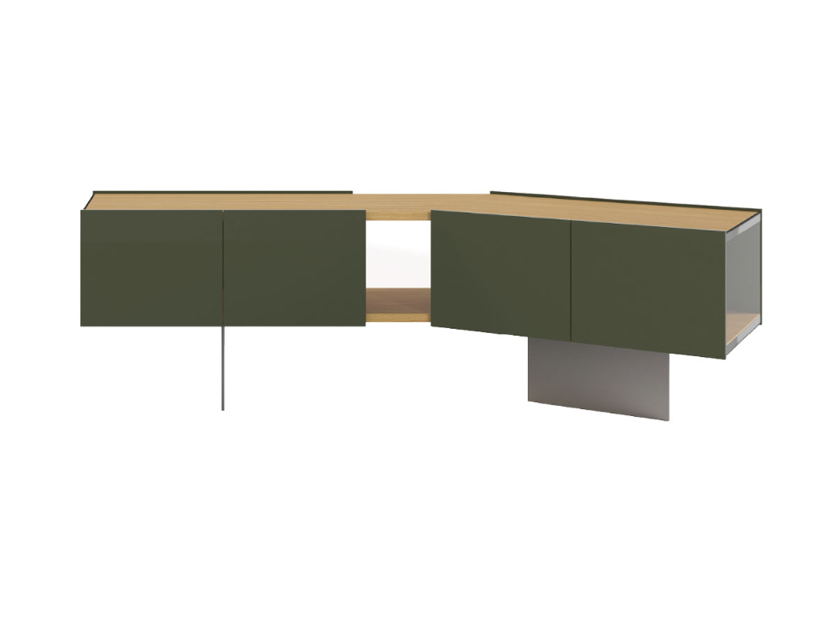 Punt Mobles Firenze Sideboard With High Legs