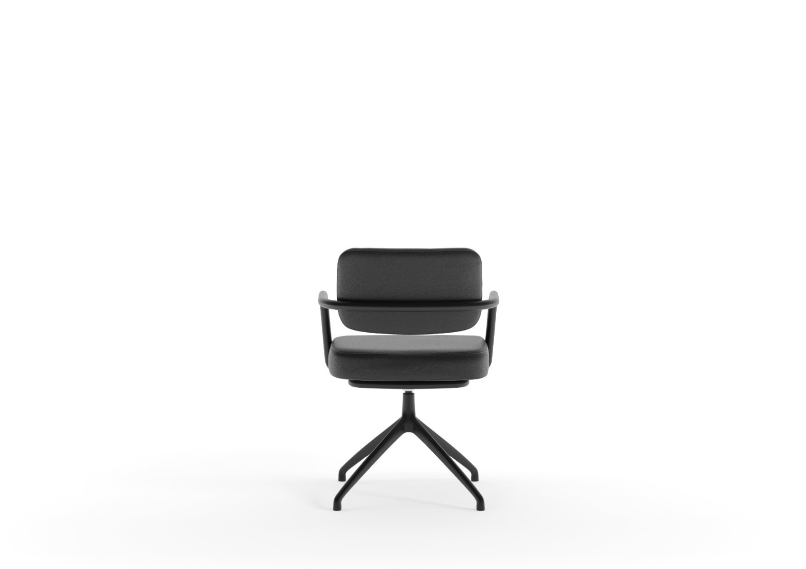 Punt Mobles Legado Swivel Chair 4 Spoke Base With Seat And Back Upholstery