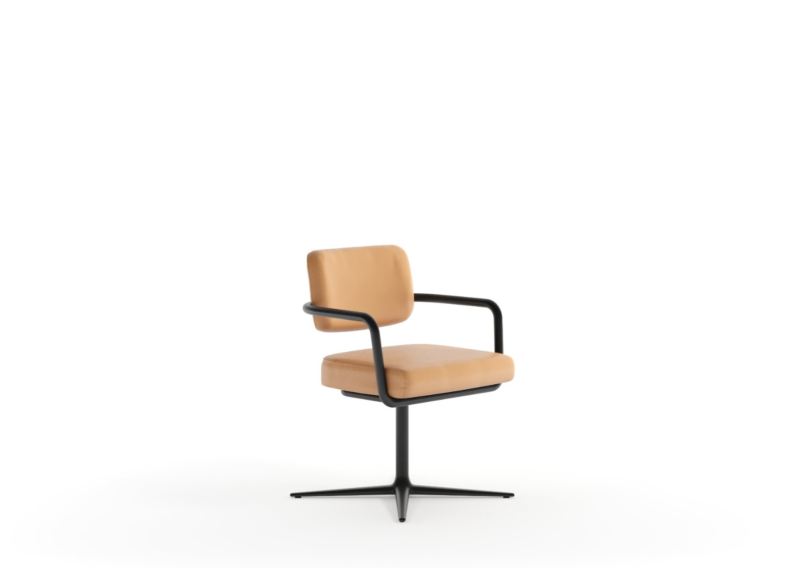 Punt Mobles Legado Swivel Chair Star Base With Seat And Back Upholstery