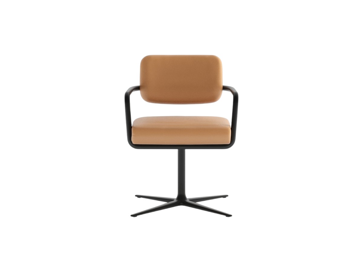 Punt Mobles Legado Swivel Chair Star Base With Seat And Back Upholstery
