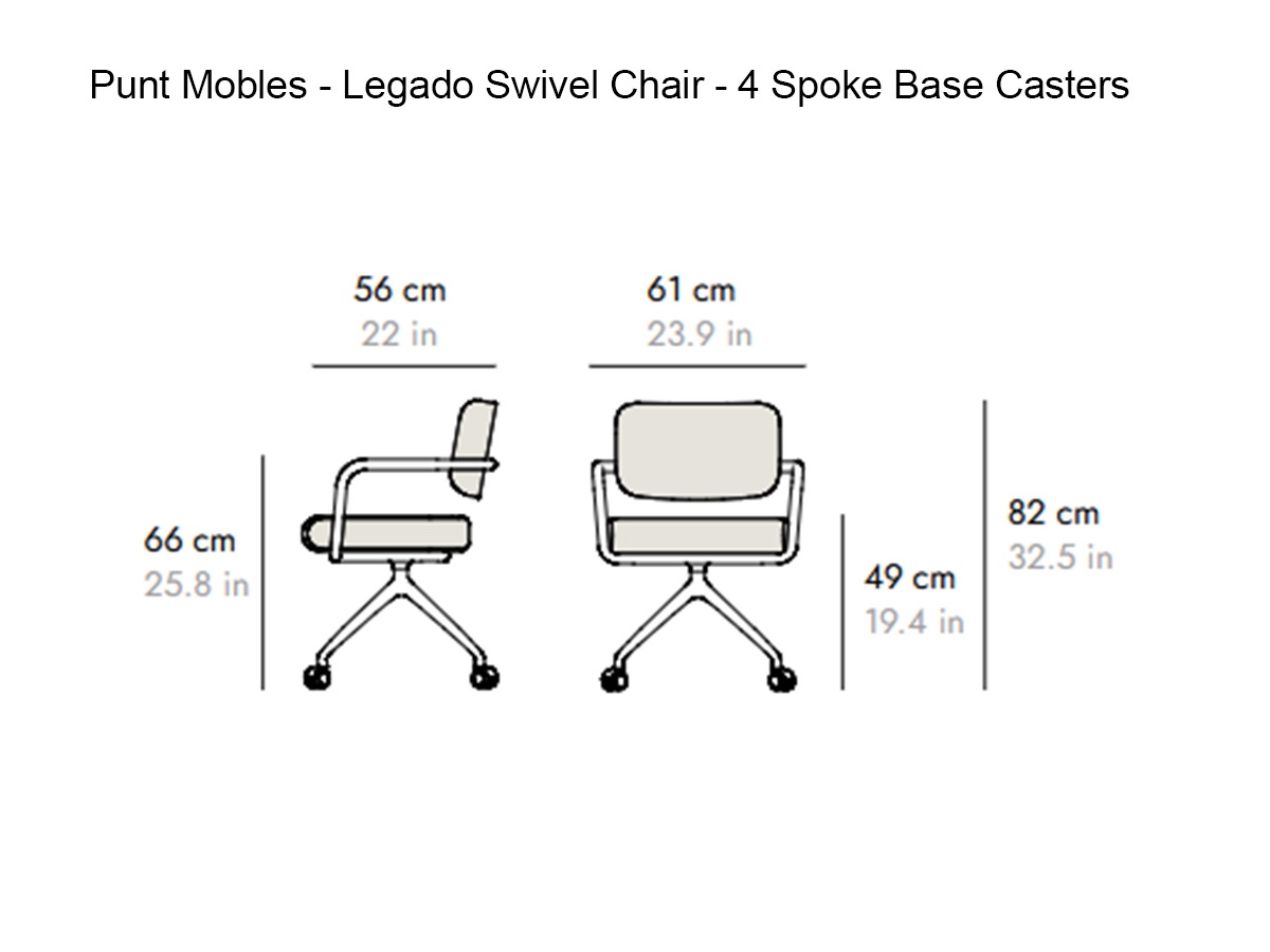 Punt Mobles Legado Swivel Chair 4