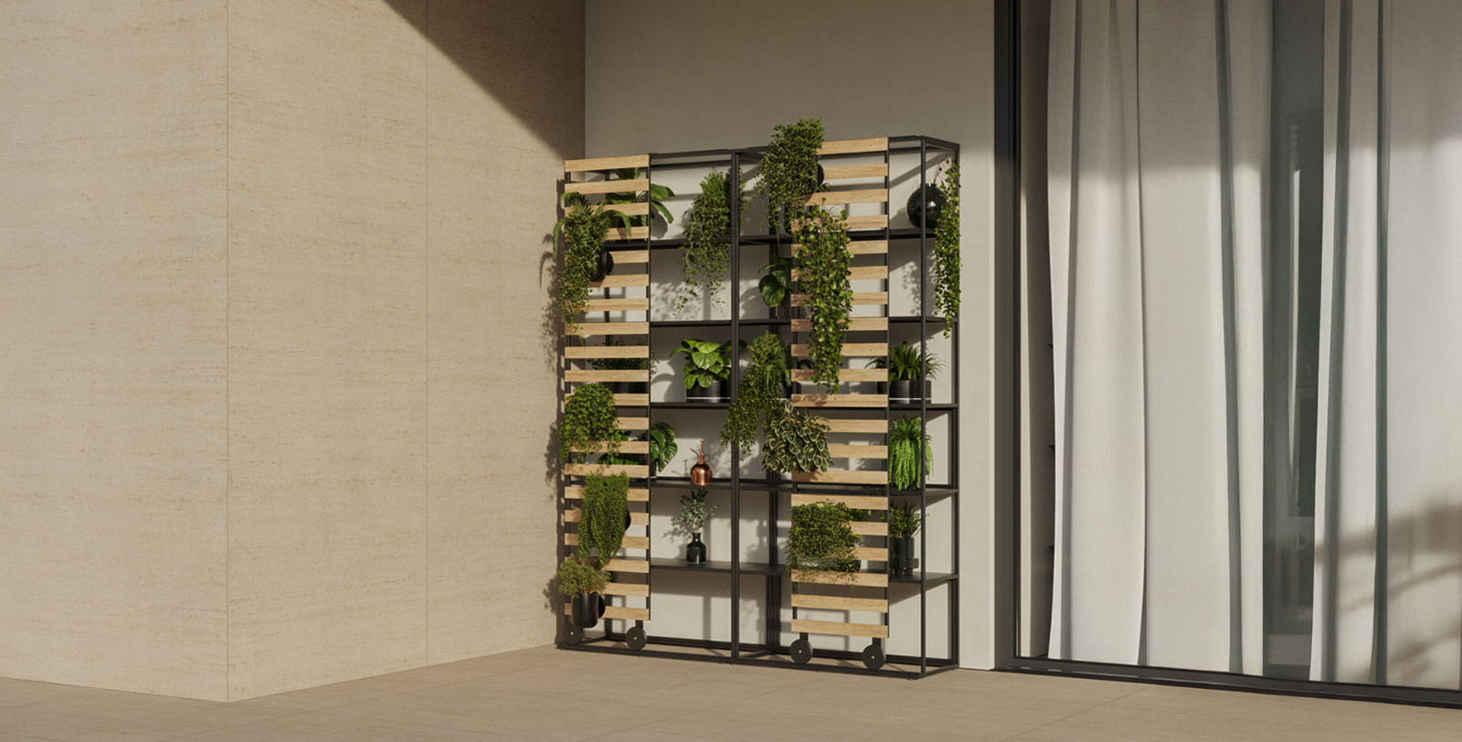 Punt Mobles Literatura Garden Outdoor Divider