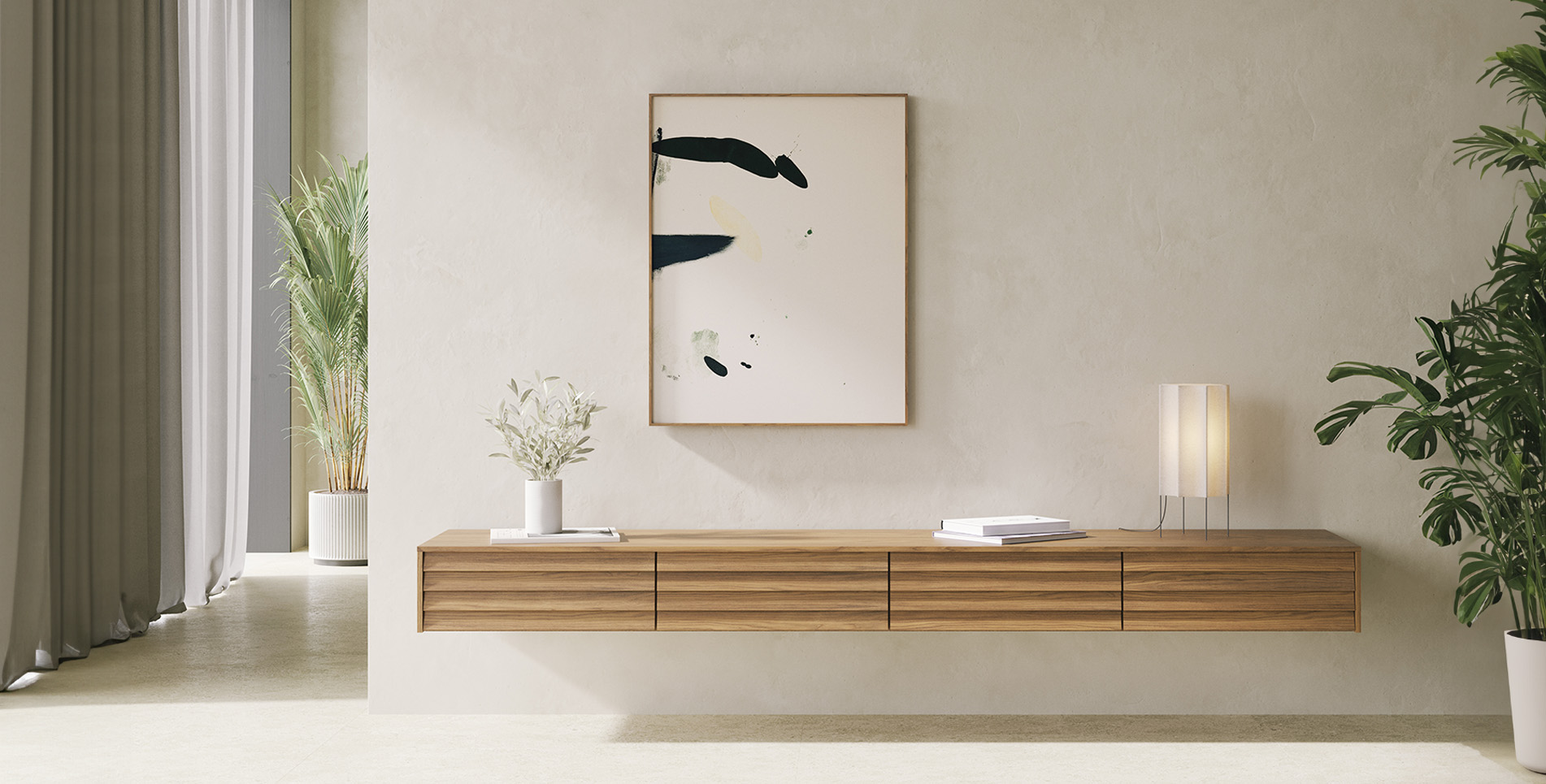 Punt Mobles Sussex Wall Sideboard