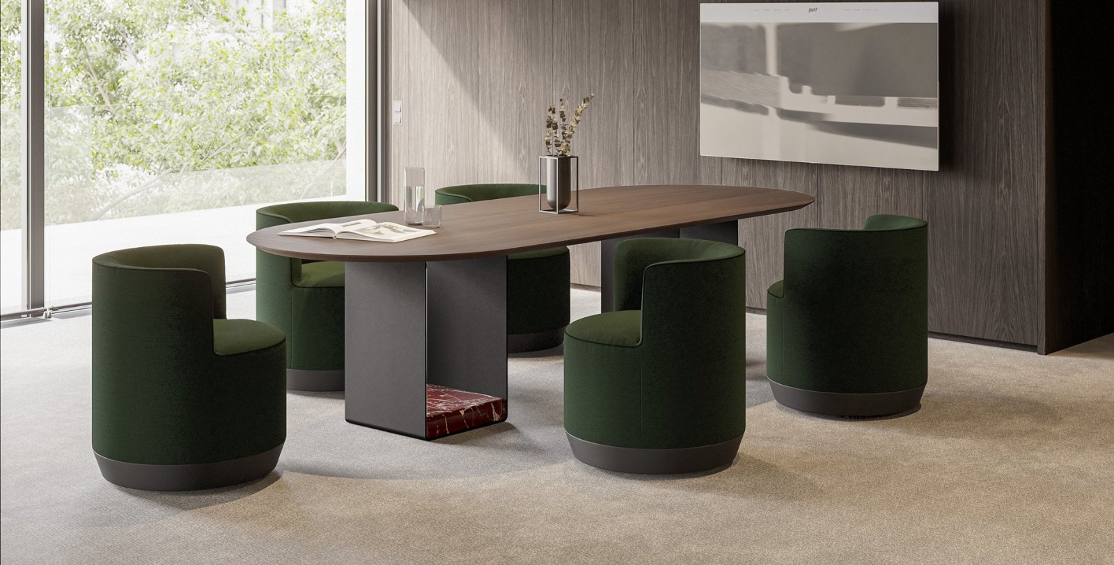 Punt Mobles Vacia Dining Table Oval