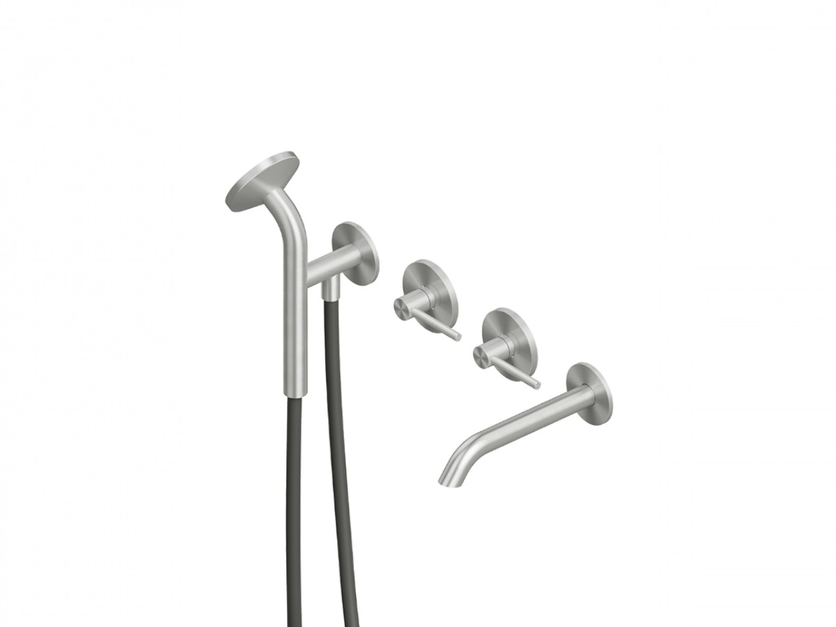 Смеситель для ванны QuadroDesign FFQT 21 69T, настенный