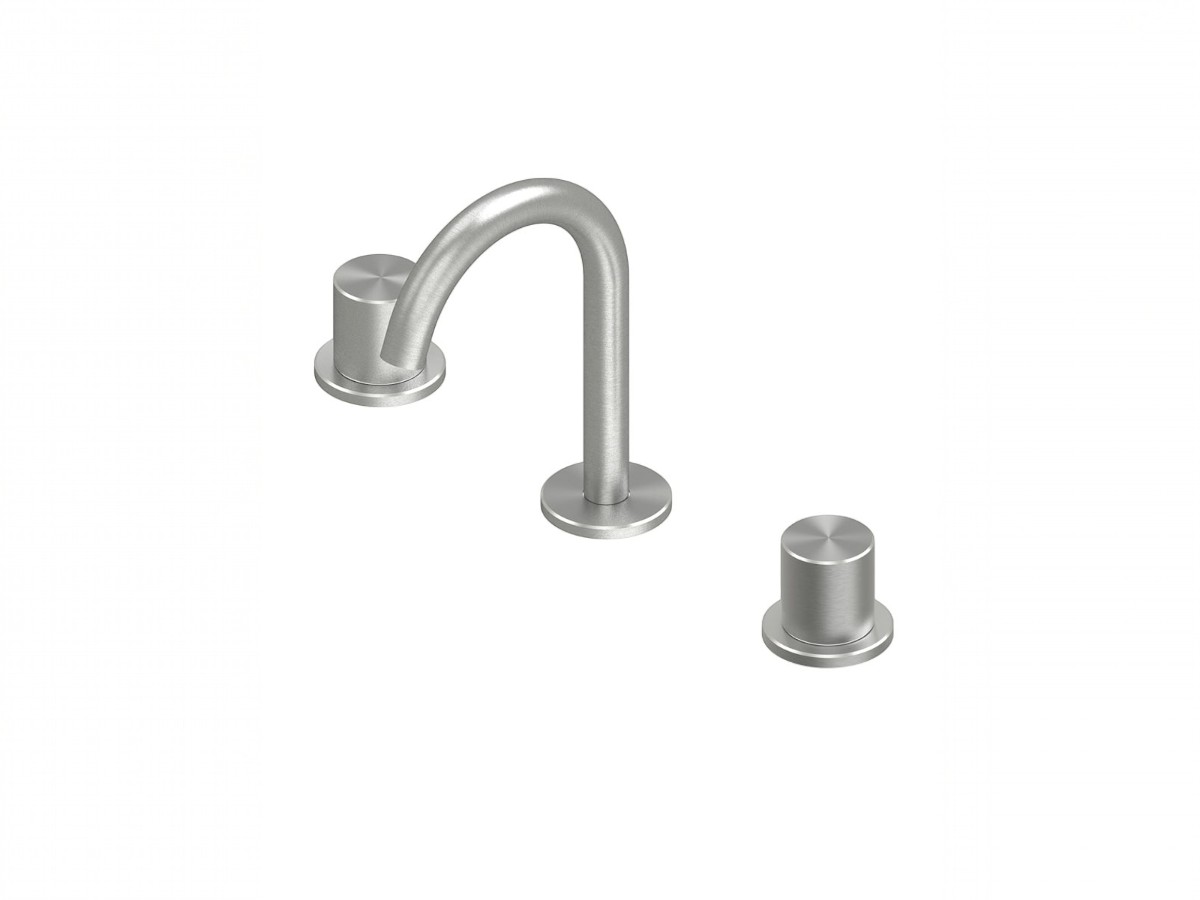 Смеситель для раковины QuadroDesign HUM 24 31V, 3 отверстия