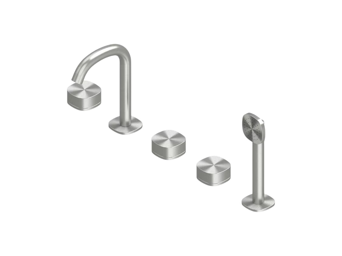 Смеситель для ванны QuadroDesign Super 22 98, кромка