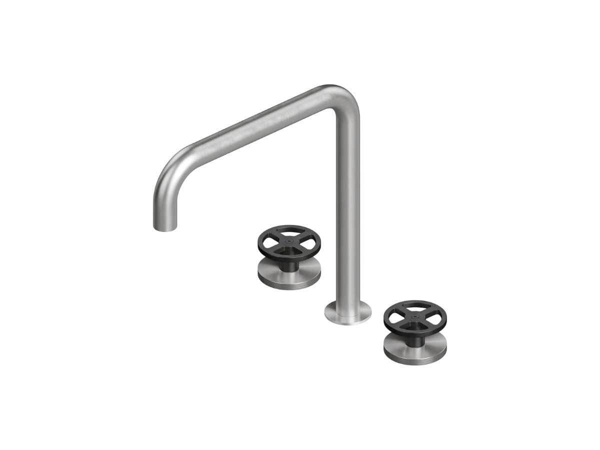 Смеситель QuadroDesign Valvola02 20 32V, для ванной излив поворотный