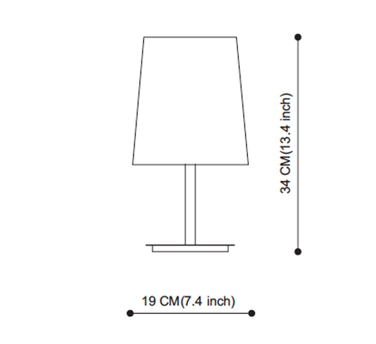Quasar Julia Table Lamp