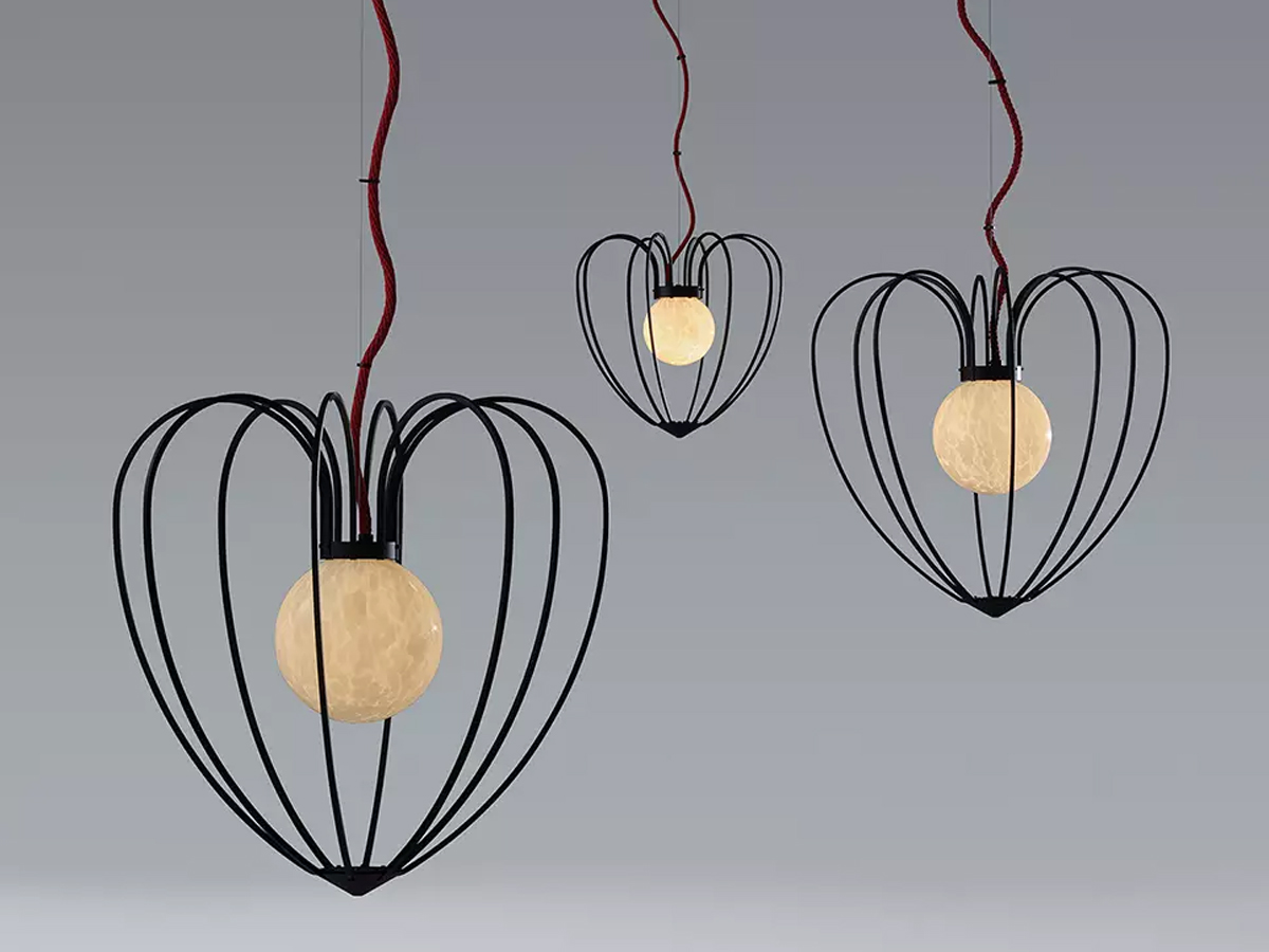 Quasar Kengi Black Suspension Lamp